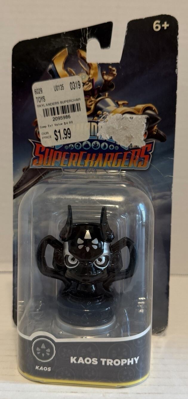 Skylanders Superchargers Kaos Trophy NEW
